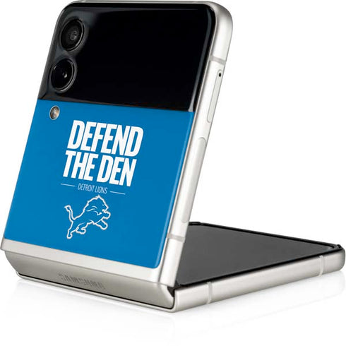 NFL Detroit Lions Team Motto Galaxy Z Flip4 5G Skin